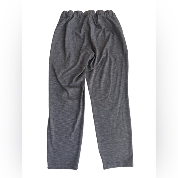 Lululemon On the Fly Heather Black Gray Pants Size 12 - Picture 3 of 4